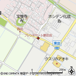 フレンドマート秦荘店周辺の地図
