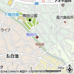 愛知県長久手市鴨田921周辺の地図