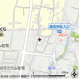 静岡県裾野市公文名208周辺の地図