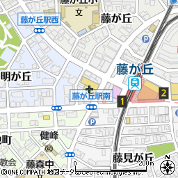 大和証券株式会社　名古屋支店藤が丘営業所周辺の地図