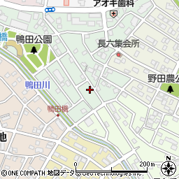 愛知県長久手市鴨田703周辺の地図
