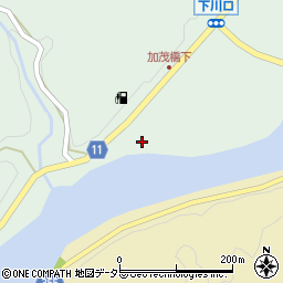 愛知県豊田市下川口町御堂336-1周辺の地図