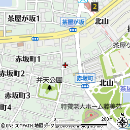 愛知県名古屋市千種区赤坂町1丁目31-2周辺の地図
