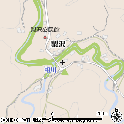 千葉県富津市梨沢682周辺の地図