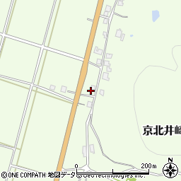 京都府京都市右京区京北井崎町東中道周辺の地図
