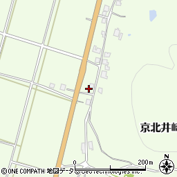 京都府京都市右京区京北井崎町（東中道）周辺の地図