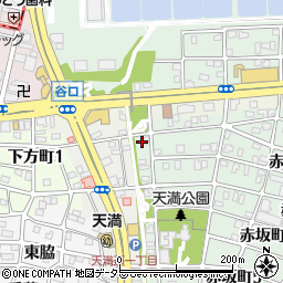愛知県名古屋市千種区赤坂町1丁目100周辺の地図