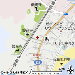 千葉県夷隅郡御宿町浜555周辺の地図