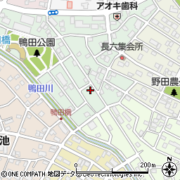愛知県長久手市鴨田702周辺の地図
