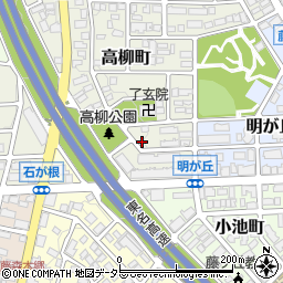 愛知県名古屋市名東区高柳町1610周辺の地図
