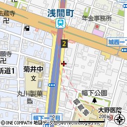 オフィスバスターズ　名古屋本店周辺の地図