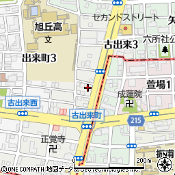 コミックカフェまいける周辺の地図