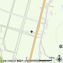 京都府京都市右京区京北井崎町向中道周辺の地図