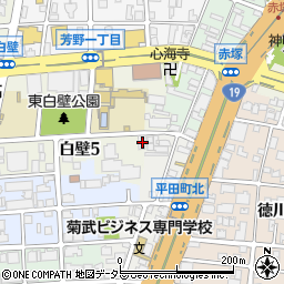 名古屋簡易保険総合検診センター職員宿舎周辺の地図