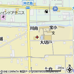 愛知県あま市七宝町遠島大切戸周辺の地図