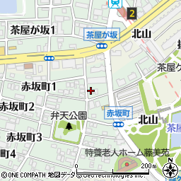 愛知県名古屋市千種区赤坂町1丁目31周辺の地図