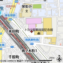 トヨタ産業技術記念館周辺の地図