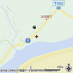 愛知県豊田市下川口町御堂周辺の地図