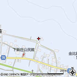 兵庫県丹波市氷上町下新庄786周辺の地図