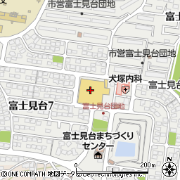 ホットスペース富士見台店周辺の地図