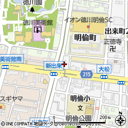 ＥＮＥＯＳ　Ｄｒ．Ｄｒｉｖｅセルフ徳川店周辺の地図