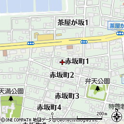 愛知県名古屋市千種区赤坂町1丁目73周辺の地図