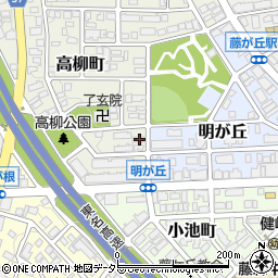 愛知県名古屋市名東区高柳町1606周辺の地図