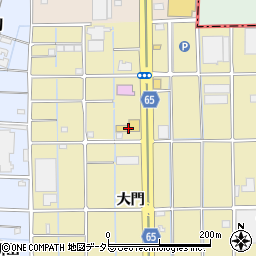 愛知県津島市神守町元屋敷120周辺の地図