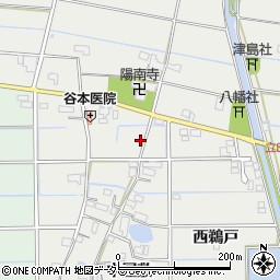 愛知県愛西市戸倉町中屋敷36周辺の地図