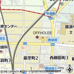 名鉄タクシー　無線配車センター周辺の地図