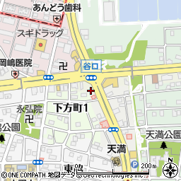愛知県名古屋市千種区天満通1丁目2周辺の地図