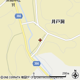 愛知県豊田市惣田町甚手周辺の地図