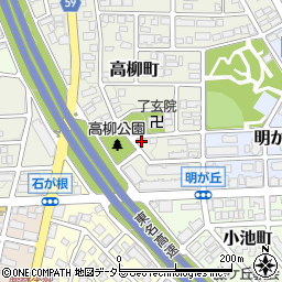 愛知県名古屋市名東区高柳町1601周辺の地図