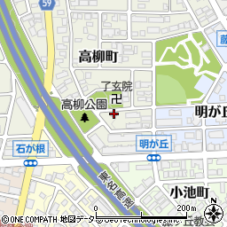 愛知県名古屋市名東区高柳町1603周辺の地図