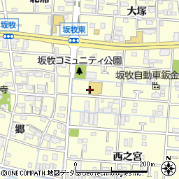 Ｖ・ｄｒｕｇ　甚目寺南店周辺の地図