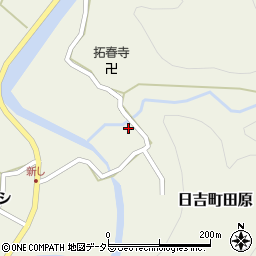 京都府南丹市日吉町田原和田口54周辺の地図