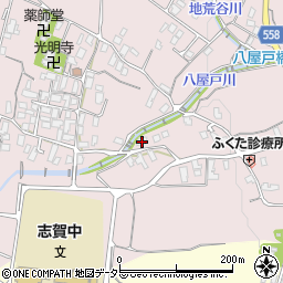 滋賀県大津市八屋戸1000周辺の地図