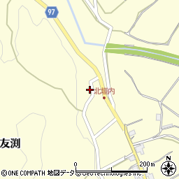 京都府福知山市三和町友渕379-2周辺の地図