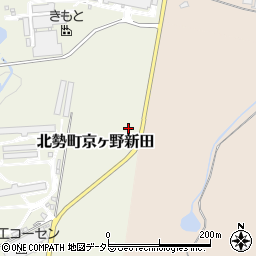 三重県いなべ市北勢町京ヶ野新田99周辺の地図