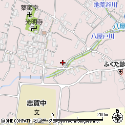 滋賀県大津市八屋戸1436周辺の地図