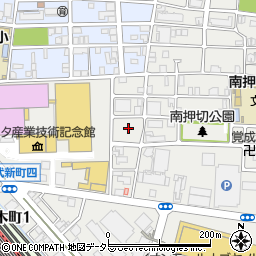 いずみパーキング則武新町駐車場周辺の地図