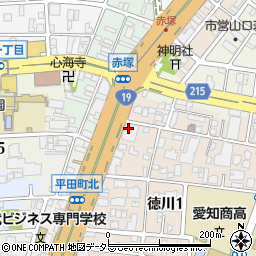 株式会社ライオン事務器名古屋支店周辺の地図