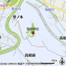 愛知県長久手市岩作壁ノ本33周辺の地図