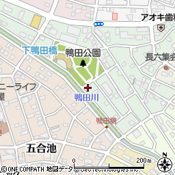 愛知県長久手市鴨田924周辺の地図