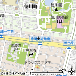 豆工房コーヒー・ロースト　徳川店周辺の地図