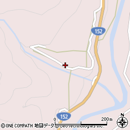 静岡県浜松市天竜区水窪町奥領家3833周辺の地図