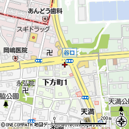 愛知県名古屋市千種区茶屋坂通1丁目14周辺の地図