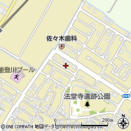 滋賀県東近江市佐野町501-12周辺の地図