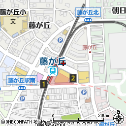 松屋 藤が丘店周辺の地図