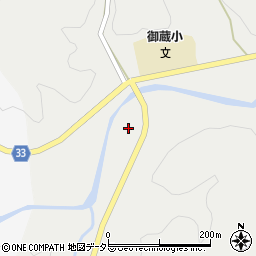 愛知県豊田市御蔵町広石周辺の地図